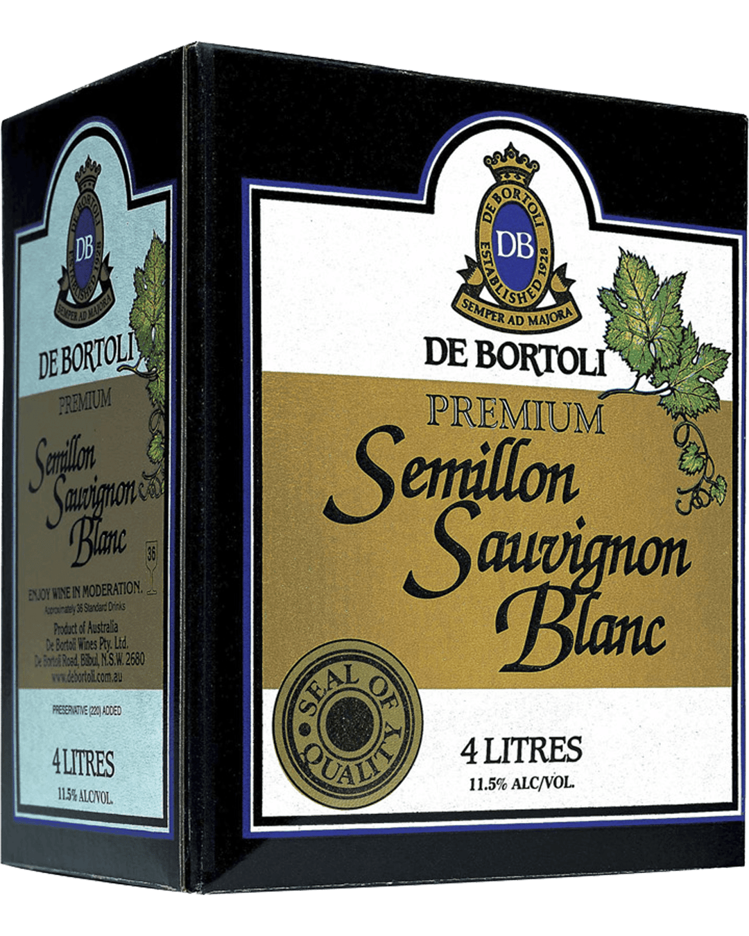 Buy De Bortoli Premium 4l Cask Premium Pinot Grigio 4l Online With