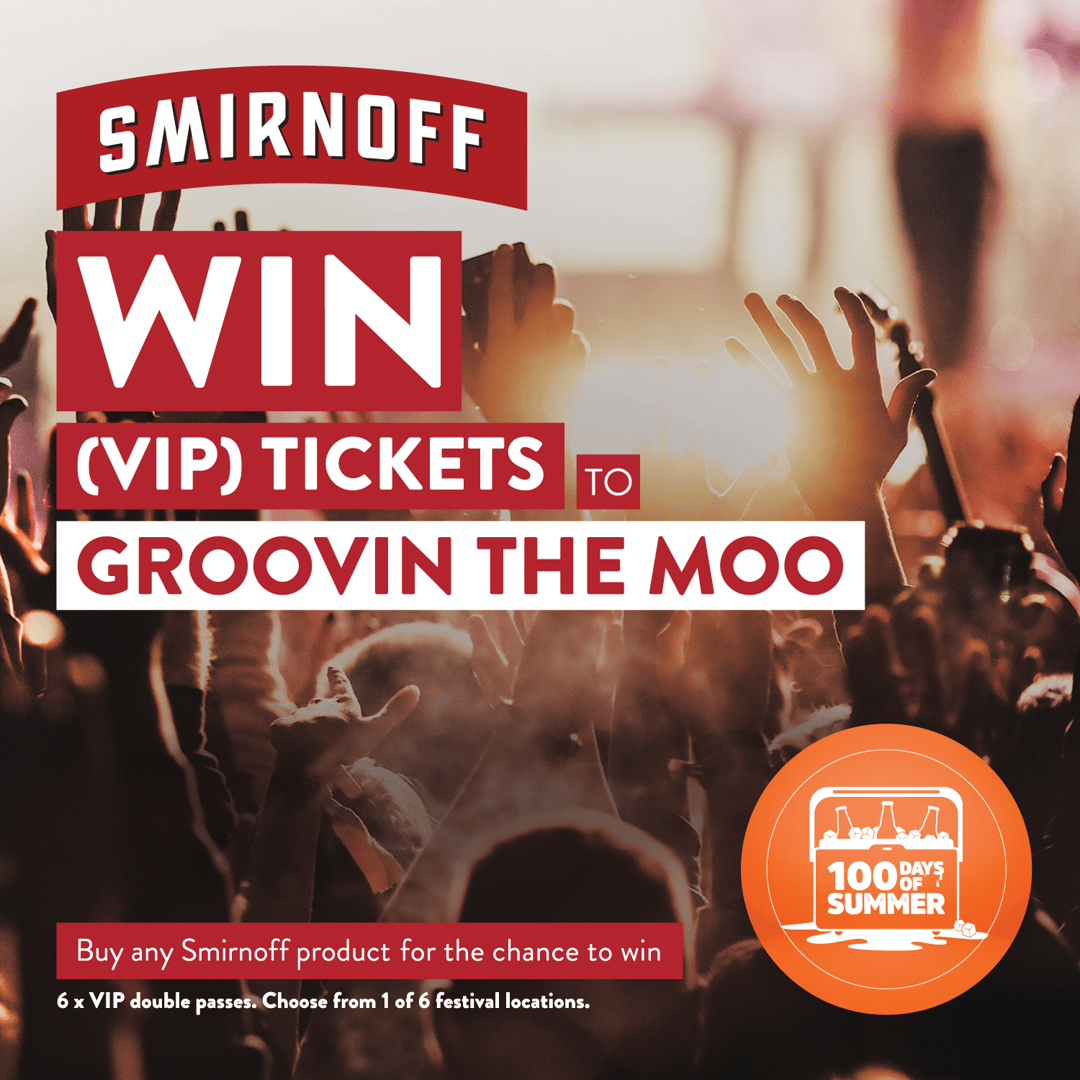 Win Groovin The Moo Tickets BWS