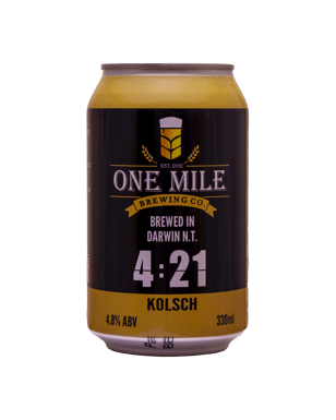One Mile Brewery Kolsch Cans 330ml  Can