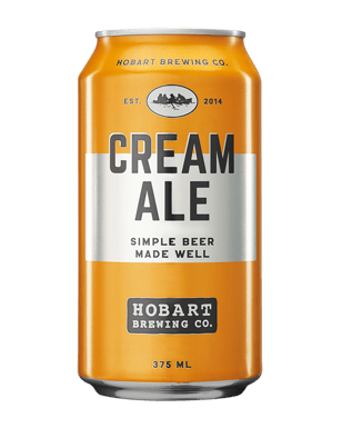 Hobart Brewing Co. Cream Ale Cans 375ml  Can