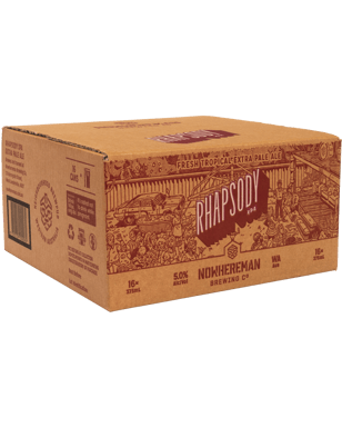 Nowhereman Brewing Co Rhapsody Xpa Can 375ml  Can
