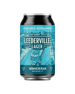Nowhereman Brewing Co Leederville Lager Cans 375ml  Can
