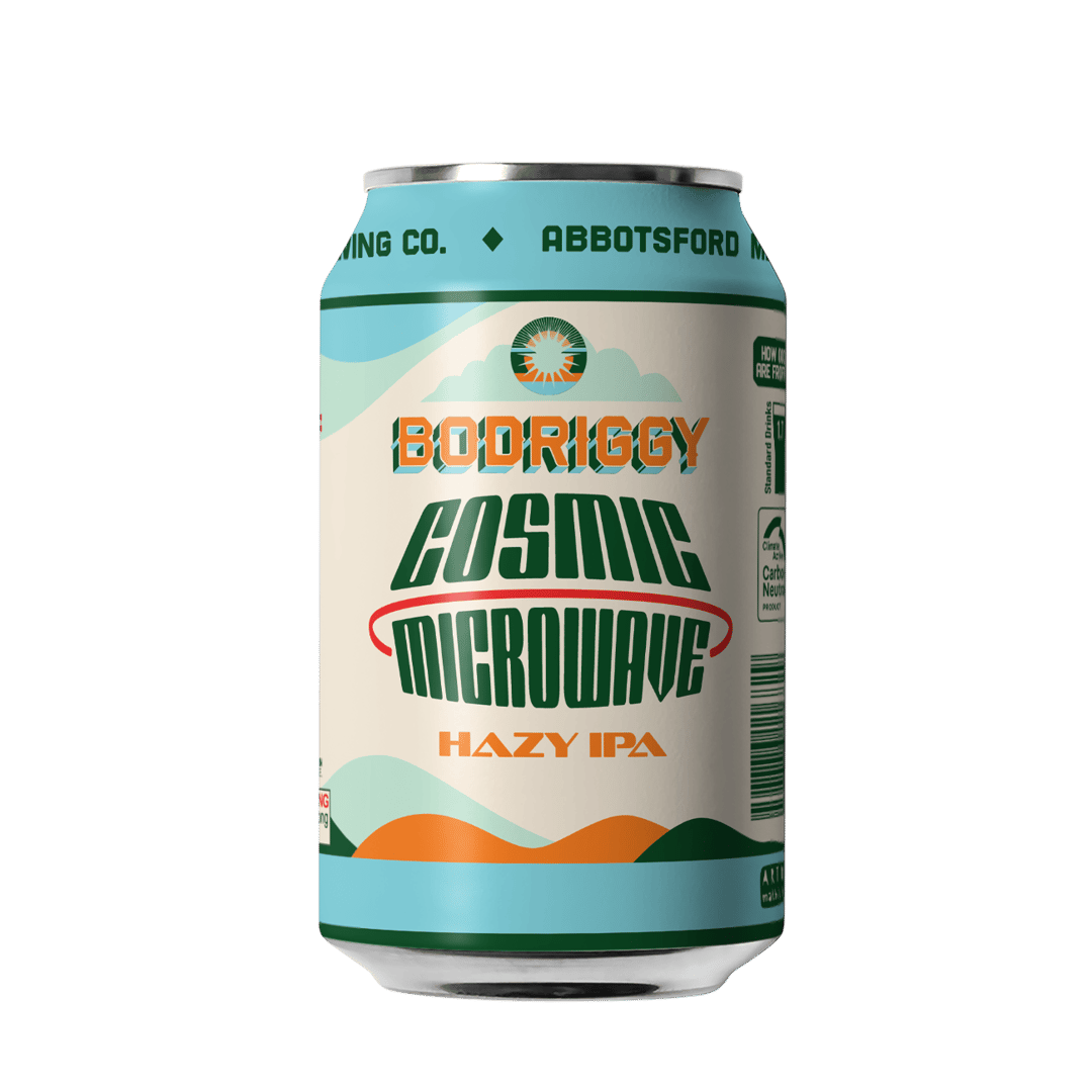 Bodriggy Brewing Co Cosmic Mircrowave Hazy IPA Cans 355mL