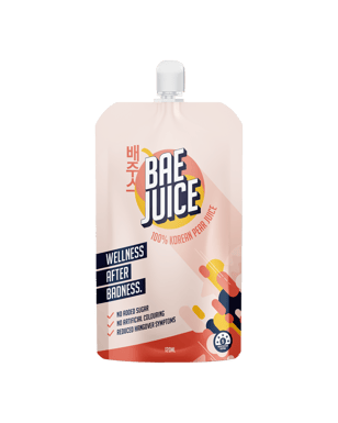 Bae Juice Korean Pear Juice 120ml  Each