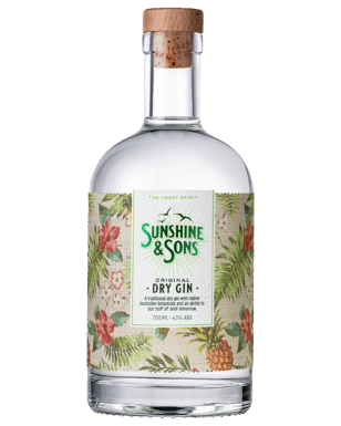 Sunshine & Sons Original Gin 700ml  Bottle
