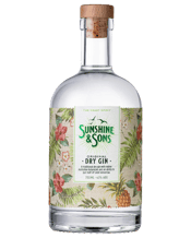 Sunshine & Sons Original Gin 700ml  Bottle
