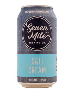 Seven Mile Brewing Co. Cali Cream Ale Cans 375ml  Can