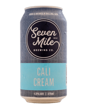 Seven Mile Brewing Co. Cali Cream Ale Cans 375ml  Can