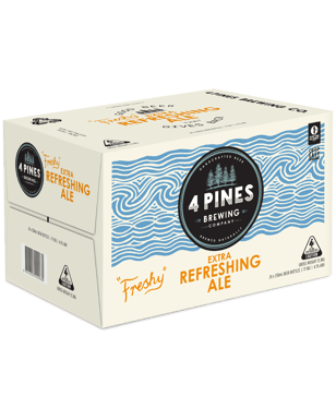 4 Pines Freshy Extra Refreshing Ale Bottles 330ml  Bottle