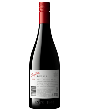 Penfolds Bin 138 Barossa Valley Gsm 2018  Bottle