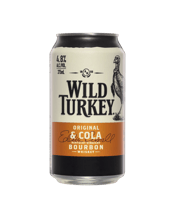 Wild Turkey Bourbon And Cola Cans 375ml  Can