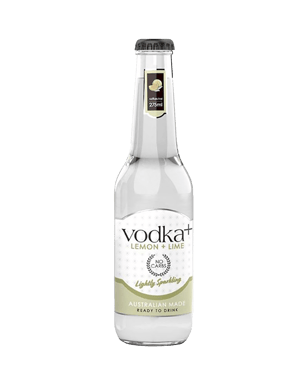 Vodka+ Lemon & Lime Bottles 275ml  Can