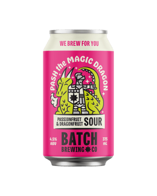 Batch Brewing Co. Pash The Magic Dragon Sour Ale Can 375ml  Can