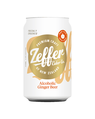 Zeffer Cider Alcoholic Ginger Beer 330ml  Can