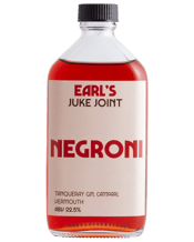 Earl's Juke Joint Negroni 200ml  Bottle