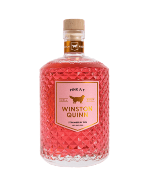Winston Quinn Pink Fit Strawberry Gin 700ml  Bottle