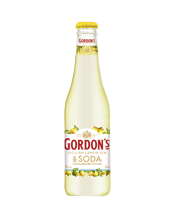 Gordons Sicilian Lemon Gin & Soda Bottles 330ml  Bottle
