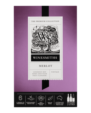 Winesmiths Premium Merlot Cask 2l  Each
