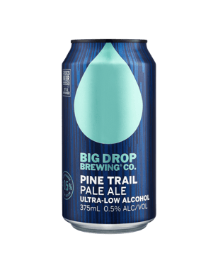 Big Drop Brewing Co. Pine Trail Low Alcohol Pale Ale Cans 375ml  Can