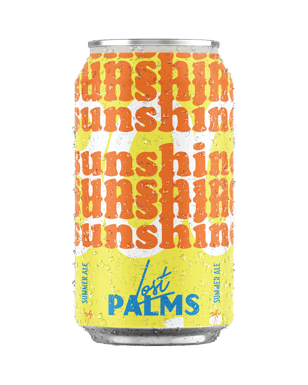 Lost Palms Brewing Co. 300 Days Of Sunshine Summer Ale Cans 375ml  Can