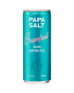 Papa Salt Grapefruit Gin Spritz Cans 250ml  Can