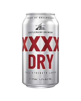 Xxxx Dry Cans 375ml  Can