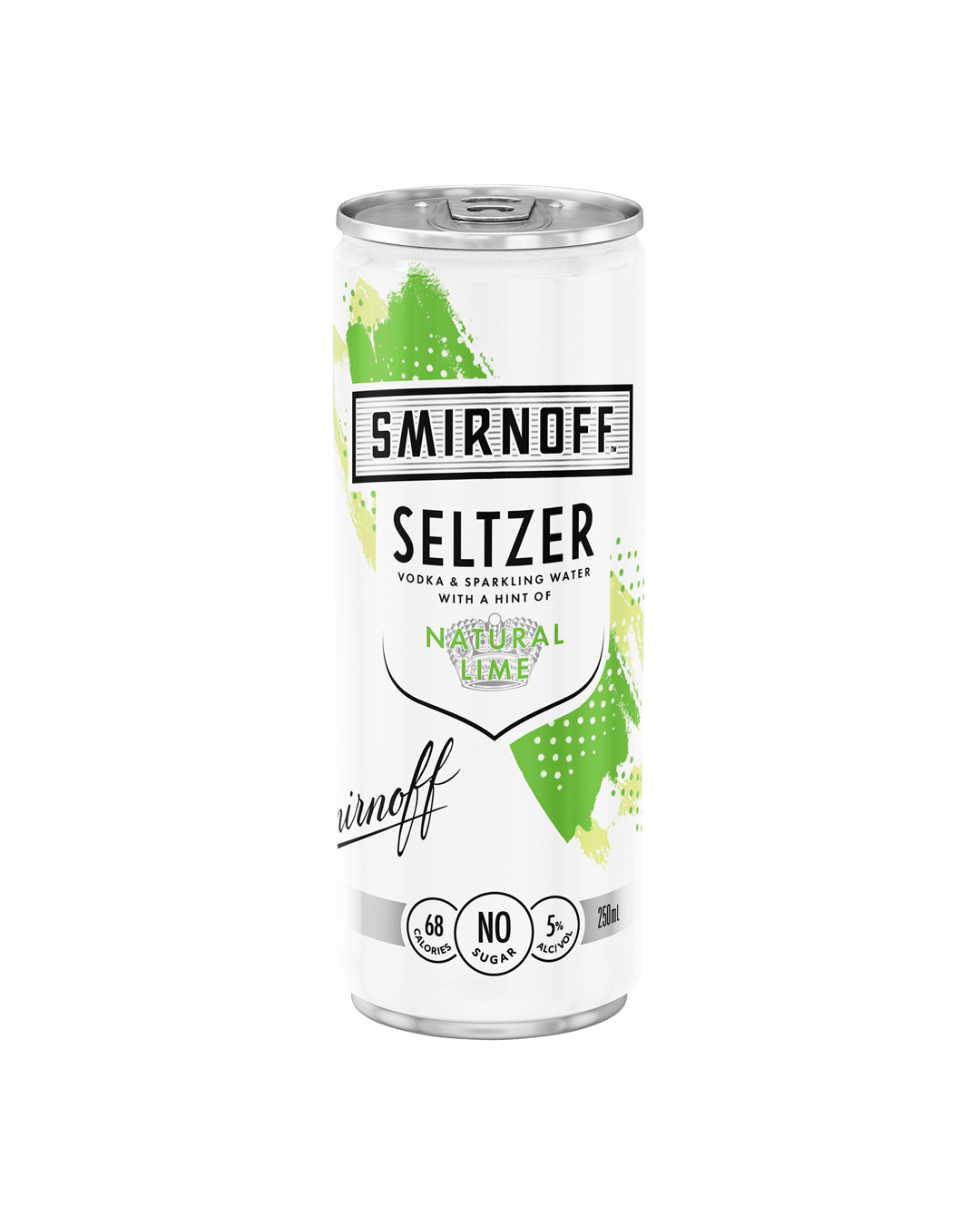 Buy Smirnoff Classic Lime Seltzer Cans 250ml online with (sameday FREE