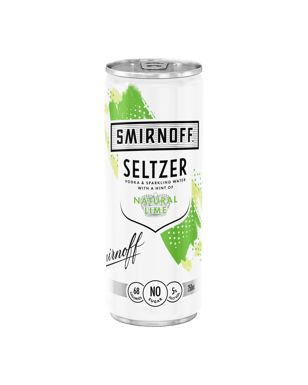 Seltzer Lime Cans 250mL 