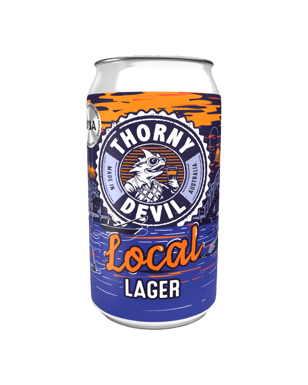 Thorny Devil Local Lager Can 375ml  Can