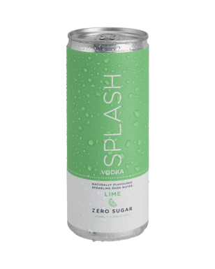 Splash Vodka Lime & Soda Cans 250ml  Can