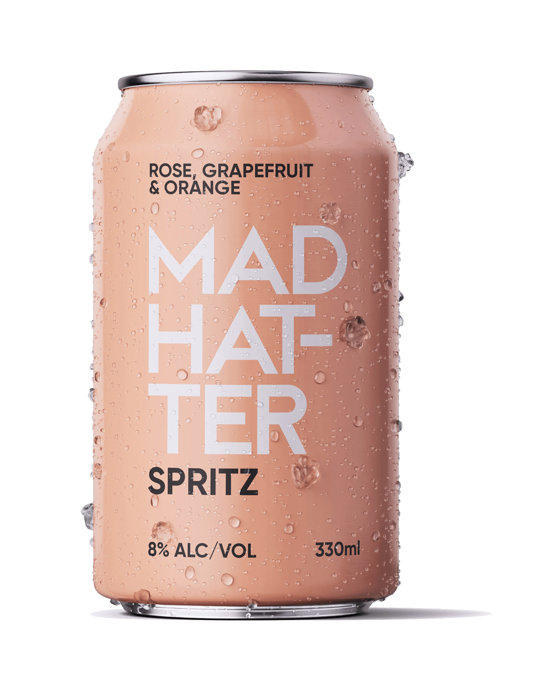 Mad Hatter Rose Double Grapefruit & Orange Spritz 330mL