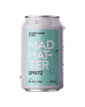 Mad Hatter Pros Elderflower And Lime Spritz  Cans 330ml  Can
