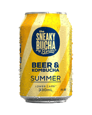 Sneaky Bucha Summer Beer & Bucha Can 330ml  Can