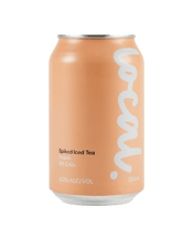 Local Spiked Iced Tea Peach 330ml  Can