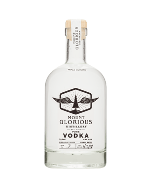 Mount Glorious Distilling Pure Vodka 700ml  Bottle