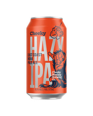 Cheeky Monkey East Coast Hazy Ipa Cans 375ml  Can