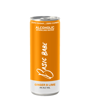 Basic Babe Ginger And Lime Cans 250ml  Can