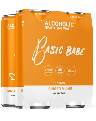 Basic Babe Ginger And Lime Cans 250ml  Can