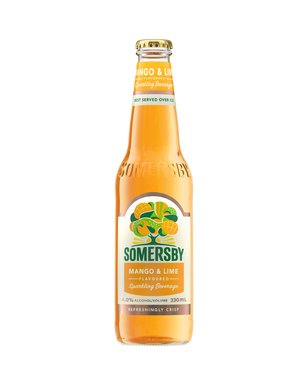 Somersby Mango And Lime Cider Bottles 330ml  Bottle