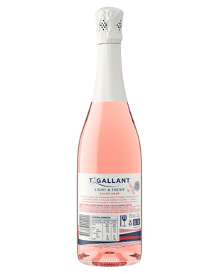 T'gallant Light & Fresh Sparkling Rose  Bottle