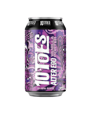 Ten Toes Brewery Vanilla Porter Cans 375ml  Can