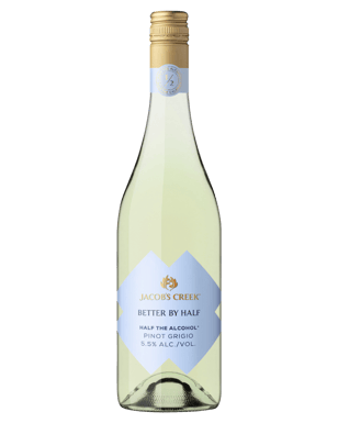 Jacob's Creek Better By Half Pinot Grigio  Bottle