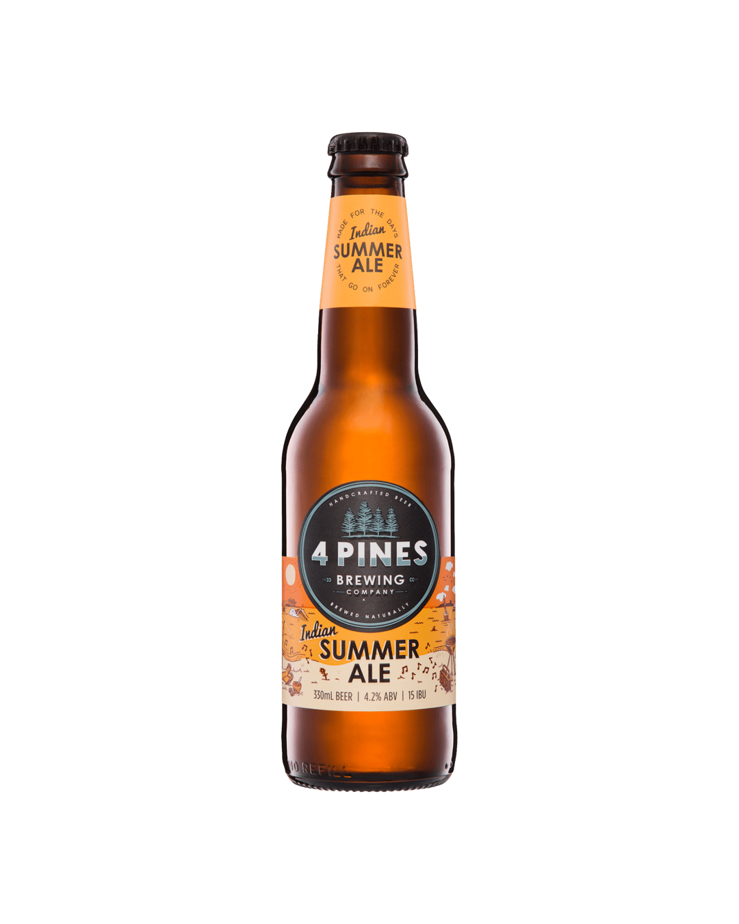 Buy 4 Pines Pale Ale Bottles 330ml online with (sameday FREE delivery
