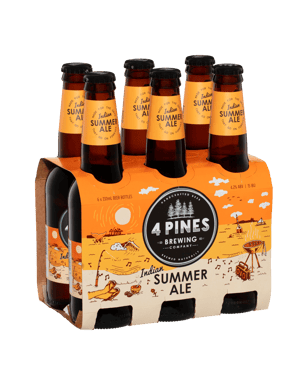 4 Pines Indian Summer Ale Bottles 330ml  Can