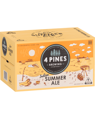 4 Pines Indian Summer Ale Bottles 330ml  Can