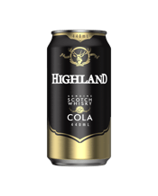 Highland Scotch Whisky & Cola Cans 440ml  Can