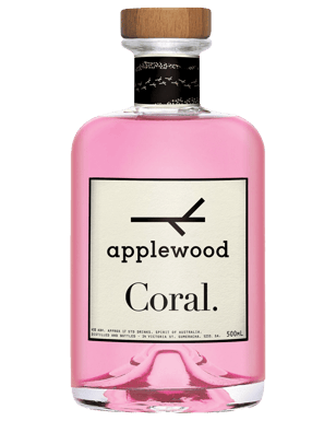 Applewood Coral Gin 500ml  Each