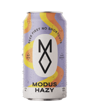 Modus Hazy Pale 4.8 Cans 375ml  Can