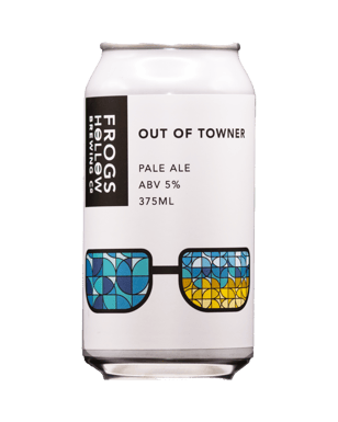 Frogs Hollow Brewing Co. Out Of Towner Pale Ale Cans 375ml  Can