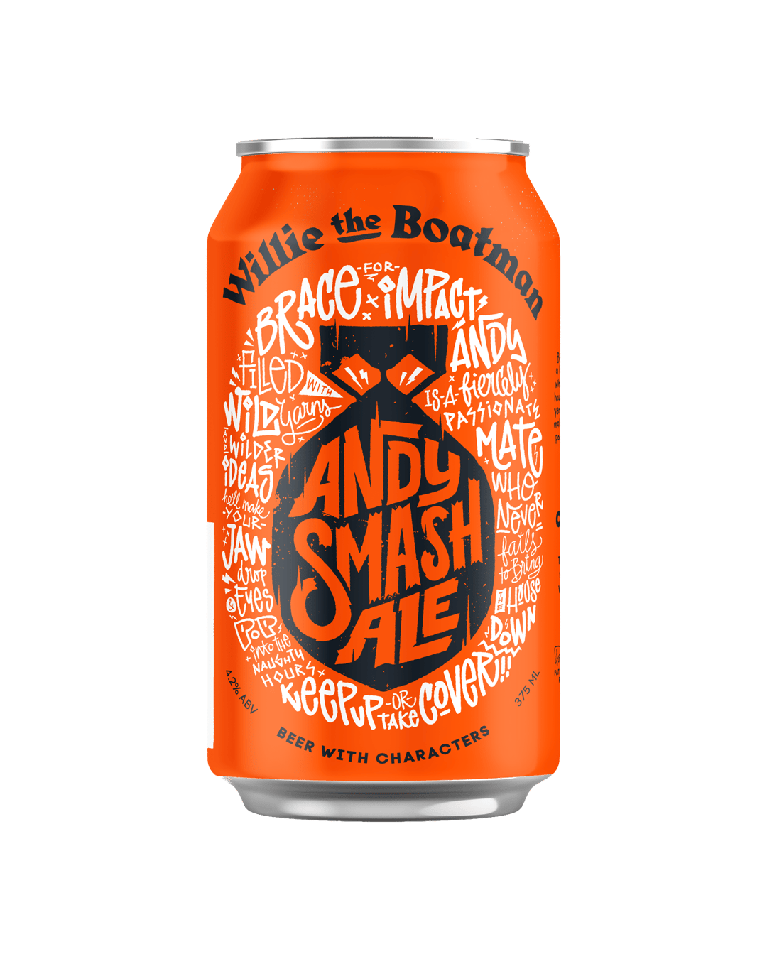 Andy Smash Willie The Boatman Ale 375mL